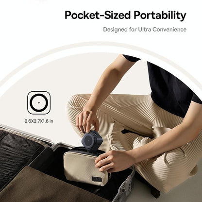 67W 2 In 1 Magnetic Wireless Charger + 1M Type C Cable Tristar Online