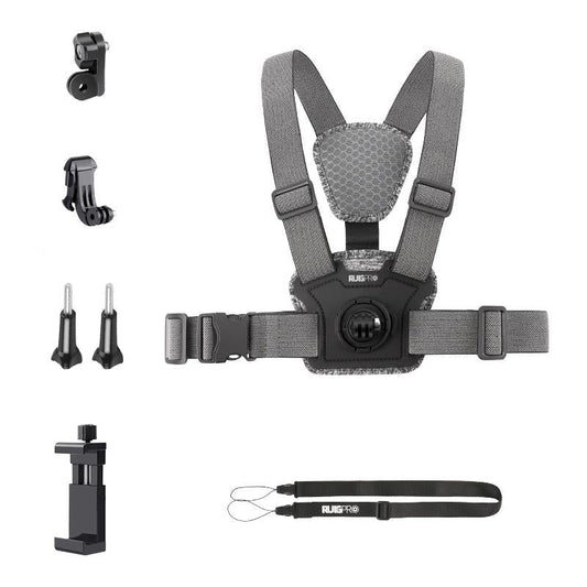 Adjustable Chest Strap with Mount and Screw - 6 In 1 Phone Clamp Tristar Online