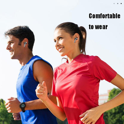 Black Wireless Bluetooth Earphone with Touch Display Tristar Online