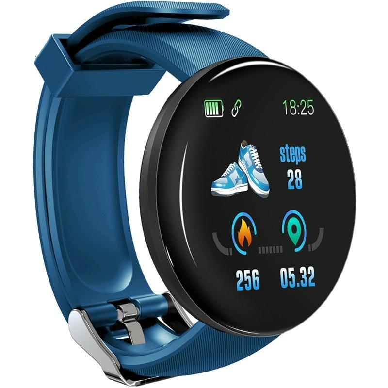 Smart Watch With Call Reminder And Health Monitoring - Waterproof - Blue Tristar Online