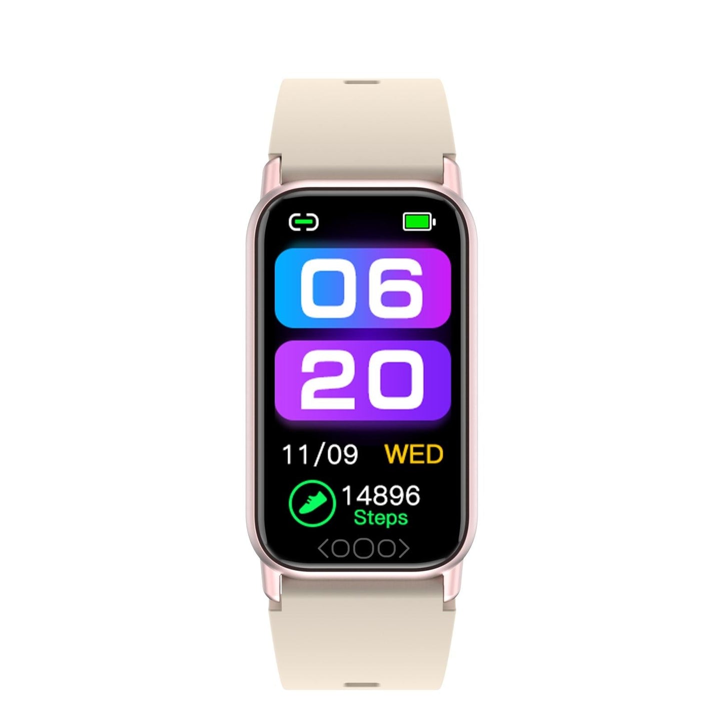 Smart Health Monitoring Watch With Colour Screen - Black Tristar Online