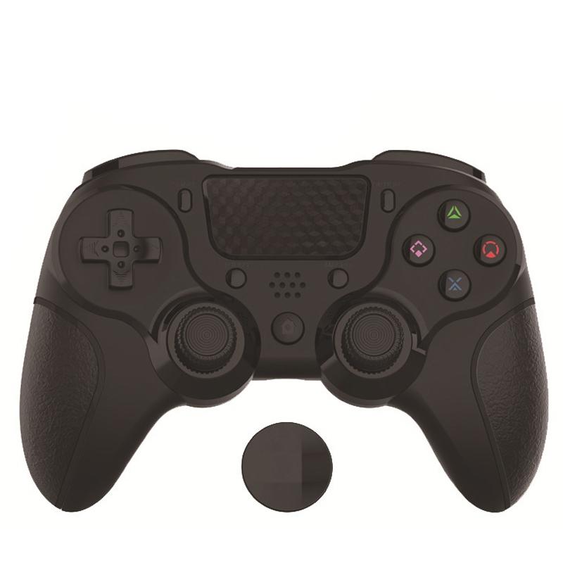 Bluetooth Gamepad for Ps4 Pro with Dual Vibration and Six-axis Control - Red Black Tristar Online