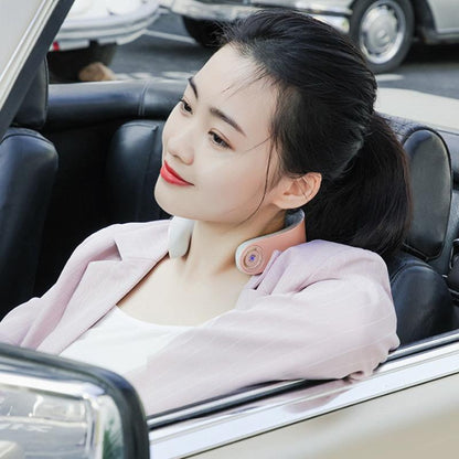 Intelligent Shoulder & Neck Massager Pgg Cervical Spine Physiotherapy With Heat & Multi-Function Design - White Tristar Online