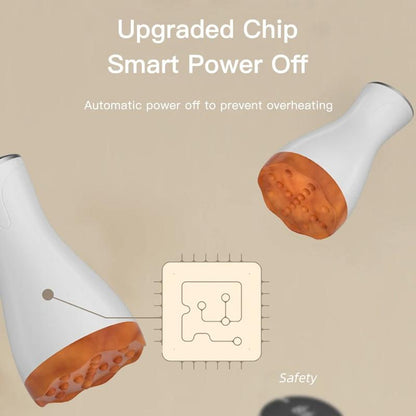 9-Speed Electric Hot Compress Massager For Whole Body Gua Sha - Red Tristar Online