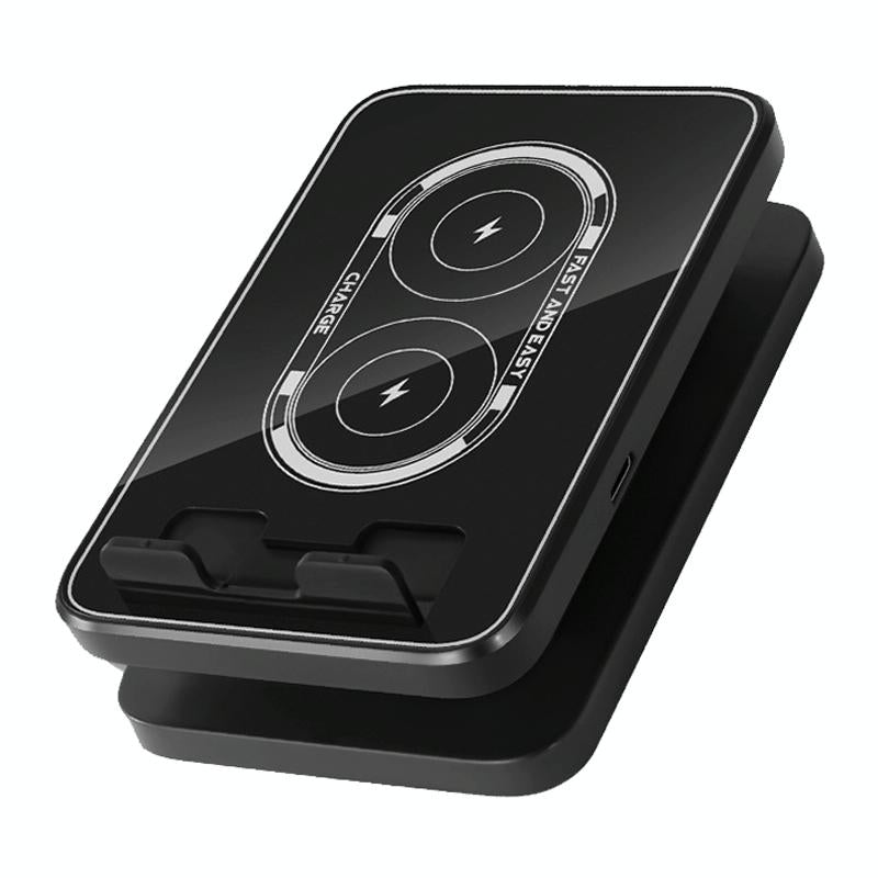 15W Wireless Charging Phone Holder Black Tristar Online