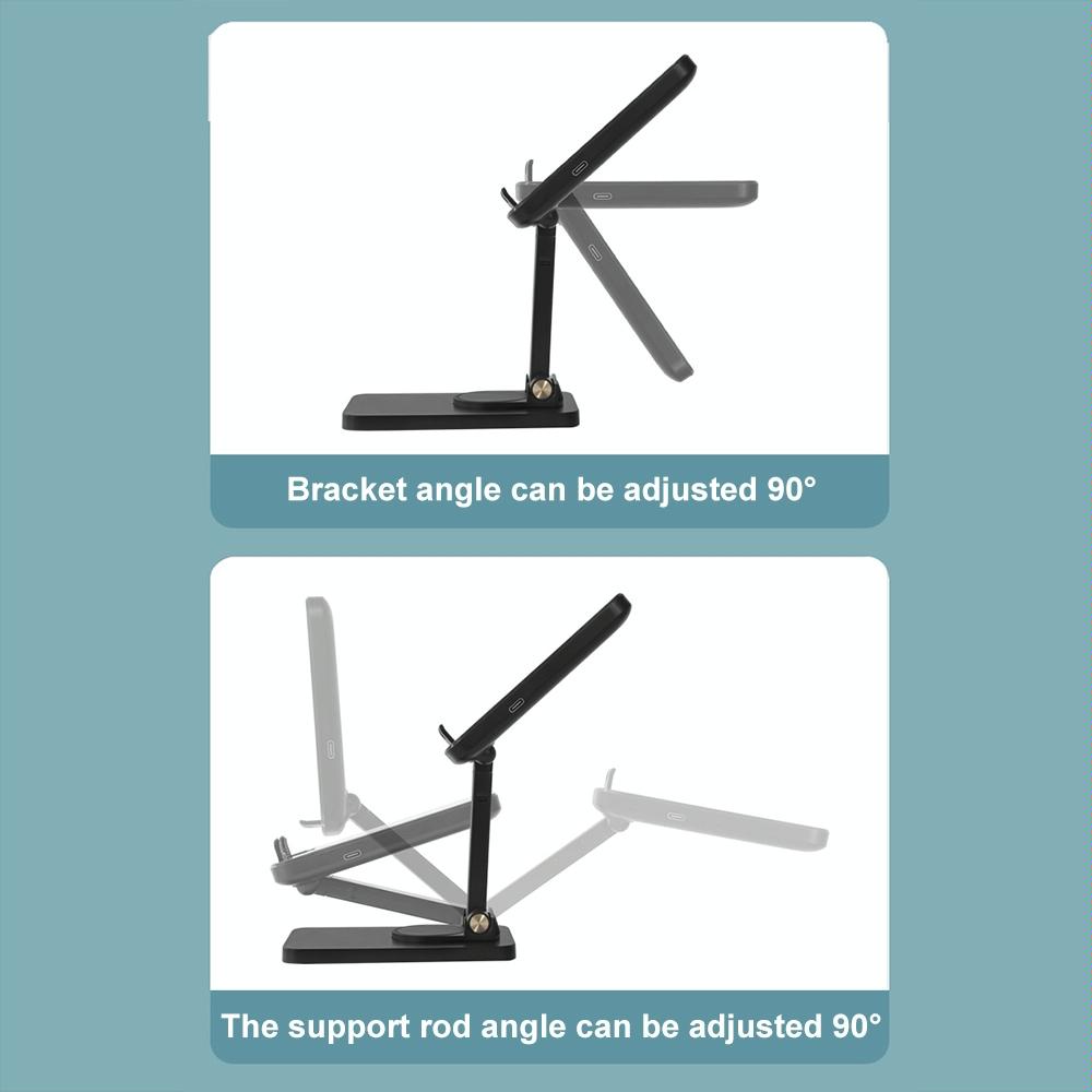 15W Wireless Charging Phone Holder Black Tristar Online