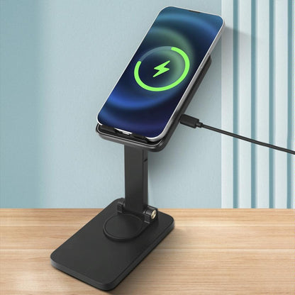 15W Wireless Charging Phone Holder Black Tristar Online