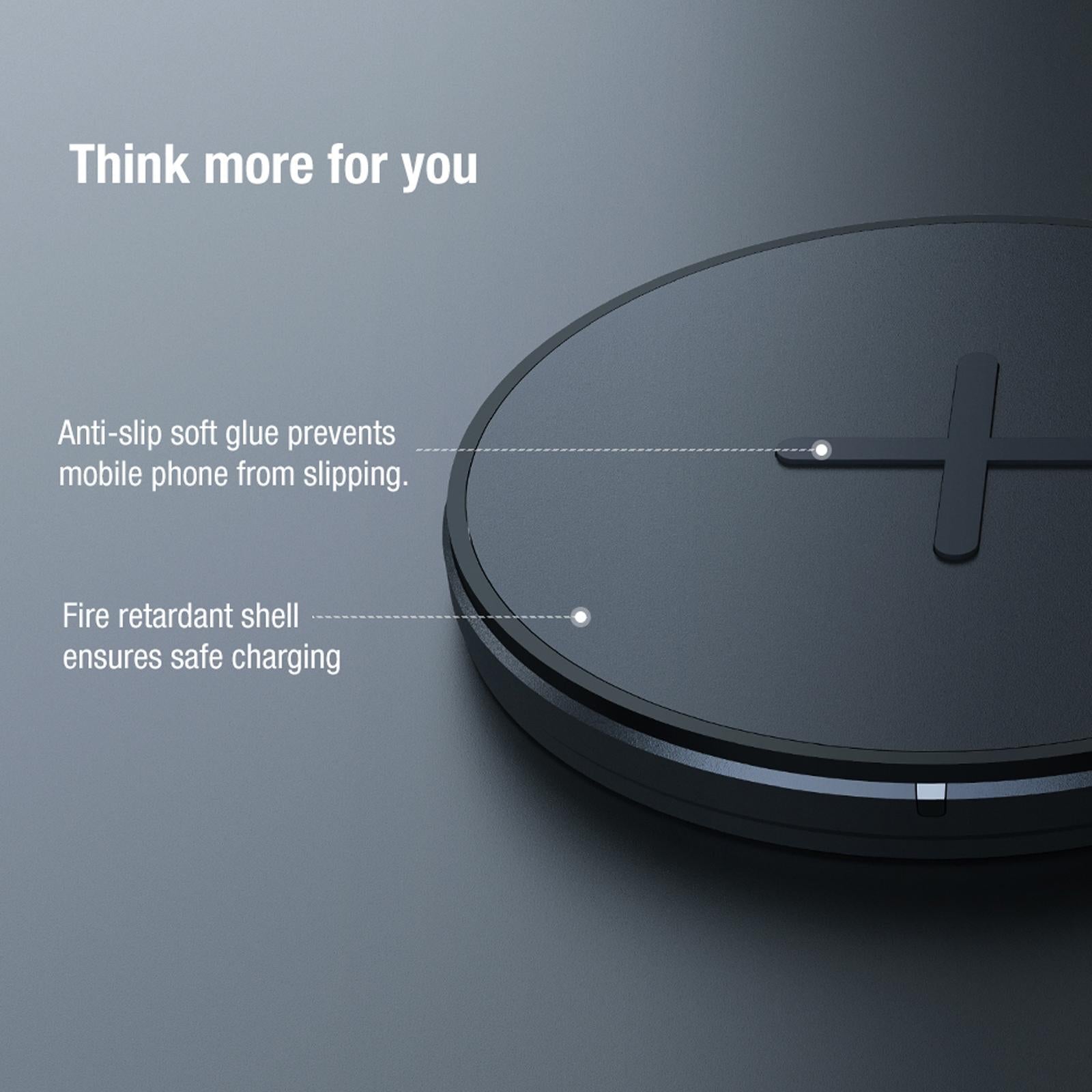 Fast Charging Wireless Charger Portable & Button Design Tristar Online