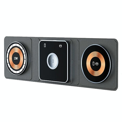 15W 3 In 1 Foldable Magnetic Wireless Charger Tristar Online
