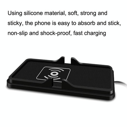 Wireless Car Charger with Anti-slip Pad - 2 in 1 - 15w - Black Tristar Online