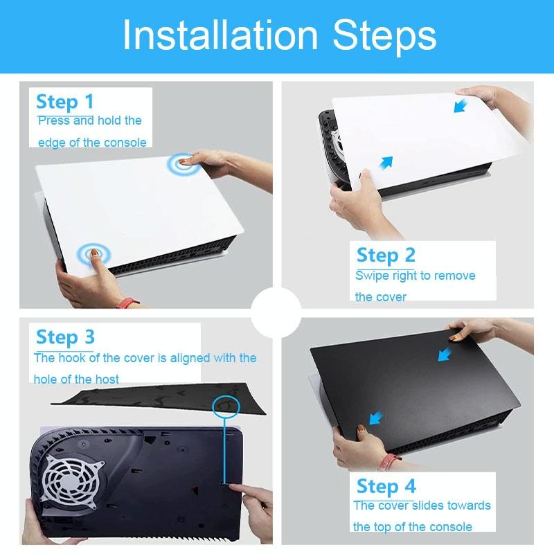 Protective Shell for Sony Ps5 Digital Edition Console - Game Console Accessory - Red Tristar Online