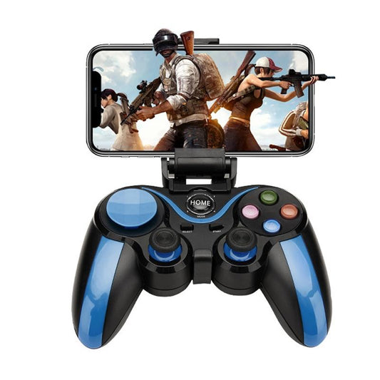 Wireless Bluetooth Game Handle for Android / Ios Phones with Holder - Blue / Black Tristar Online