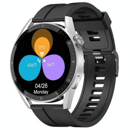 Smart Silicone Watch With Colour Screen - Black Tristar Online
