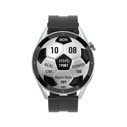 Smart Silicone Watch With Colour Screen - Black Tristar Online