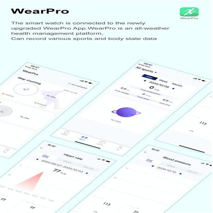 Smart Silicone Watch With Colour Screen - Black Tristar Online