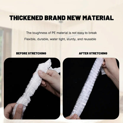 10 Pack Disposable Air Conditioner Dust Cover Large 70X145Cm White Tristar Online