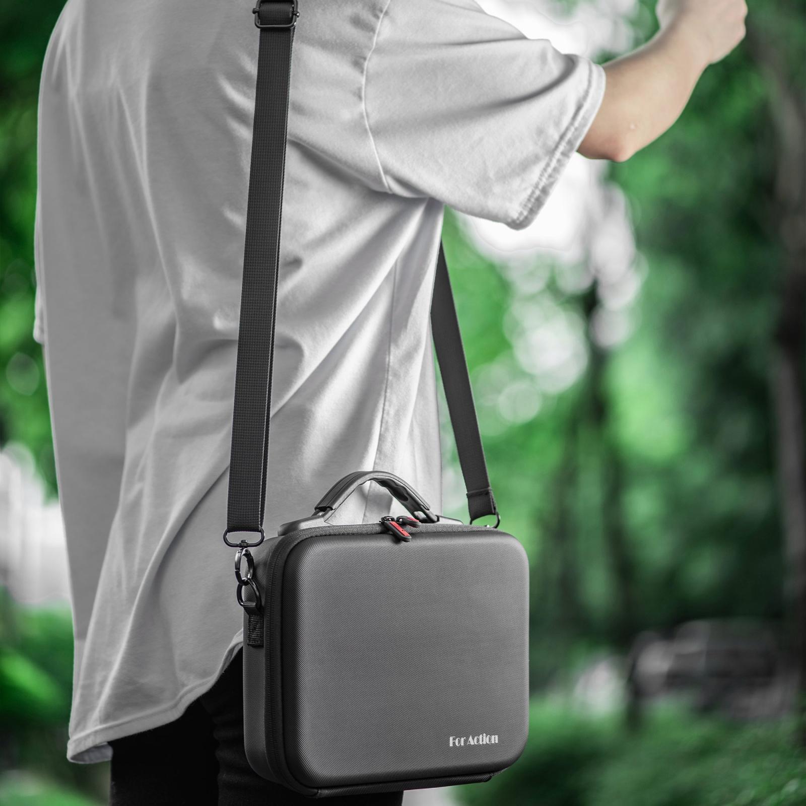 Full Kit Portable Storage Box for Dji Action - Pu Material - Standard Kit Tristar Online