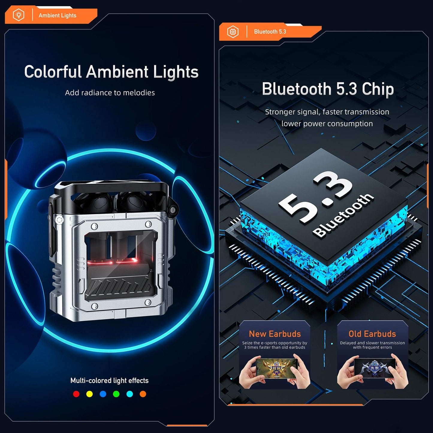 Wireless Gaming Earbuds - Tws Bluetooth - Black Tristar Online