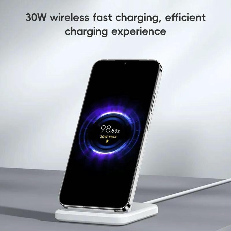 30W Vertical Wireless Charger White Tristar Online