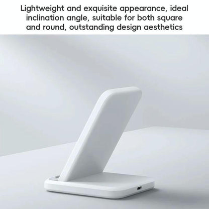 30W Vertical Wireless Charger White Tristar Online
