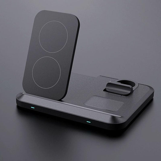 15W 3 In 1 Foldable Wireless Charger - Black Tristar Online