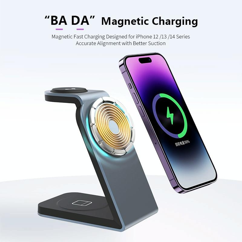 3 In 1 Magnetic Wireless Charger For Sw18 - Tarnish Tristar Online