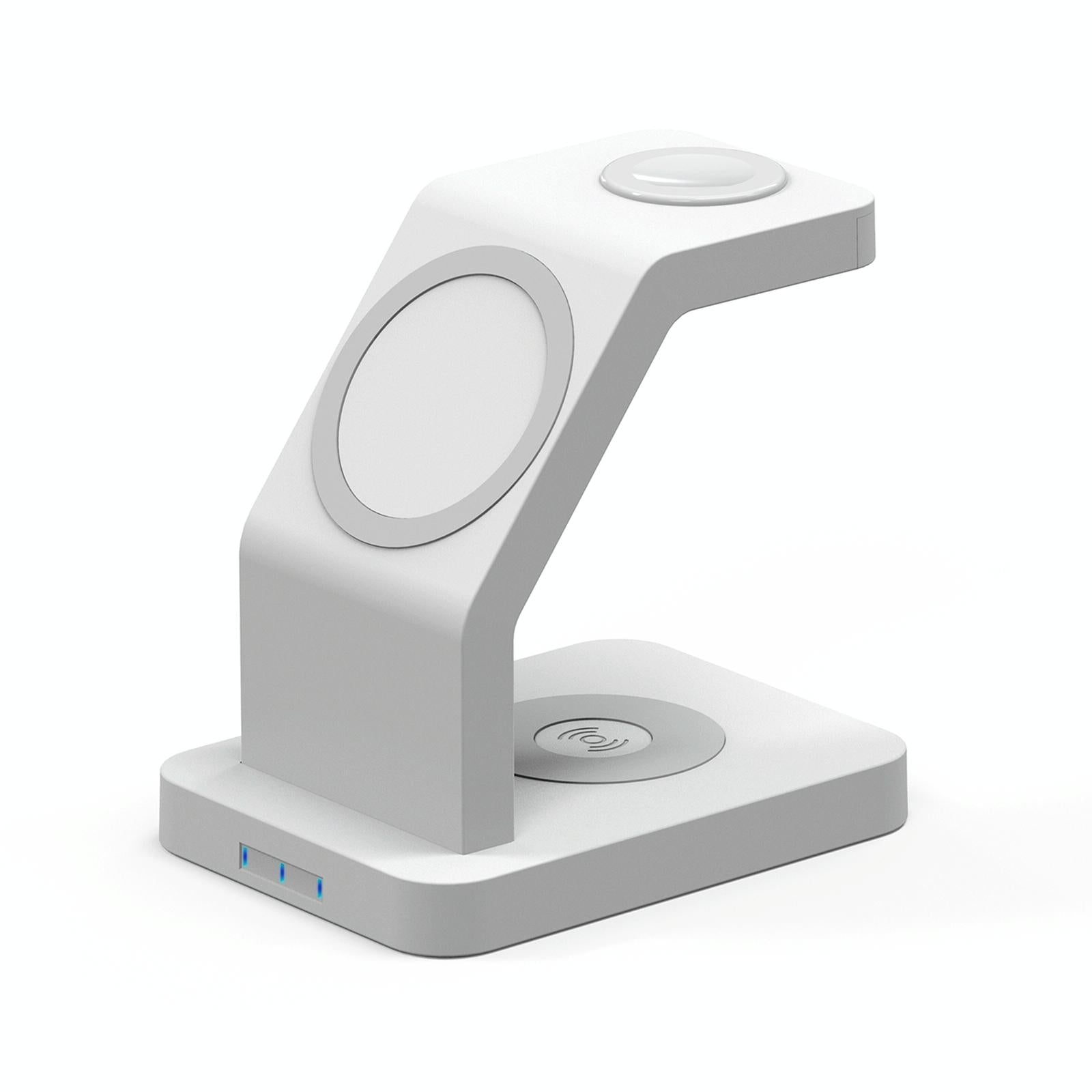 3 In 1 Magnetic Wireless Charger For Iphone Iwatch Airpods - White Tristar Online