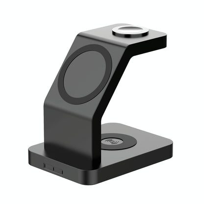 3 In 1 Magnetic Wireless Charger For Iphone Iwatch Airpods - White Tristar Online