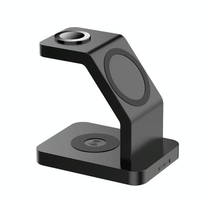 3 In 1 Magnetic Wireless Charger For Iphone Iwatch Airpods - White Tristar Online