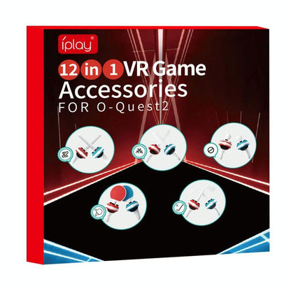 Complete 12-piece Controller Grip Set for Meta Quest Tristar Online