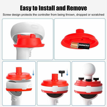 Complete 12-piece Controller Grip Set for Meta Quest Tristar Online