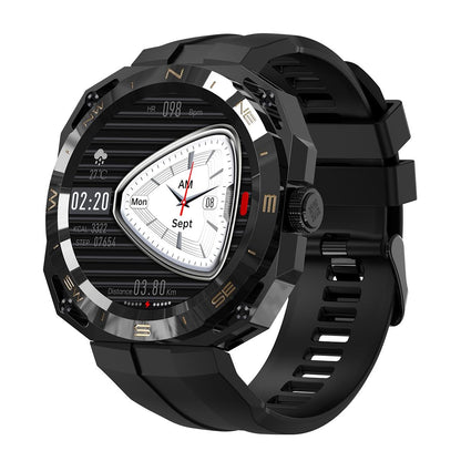 Smart Watch With Heart And Blood Monitoring Colour Screen - Black Tristar Online