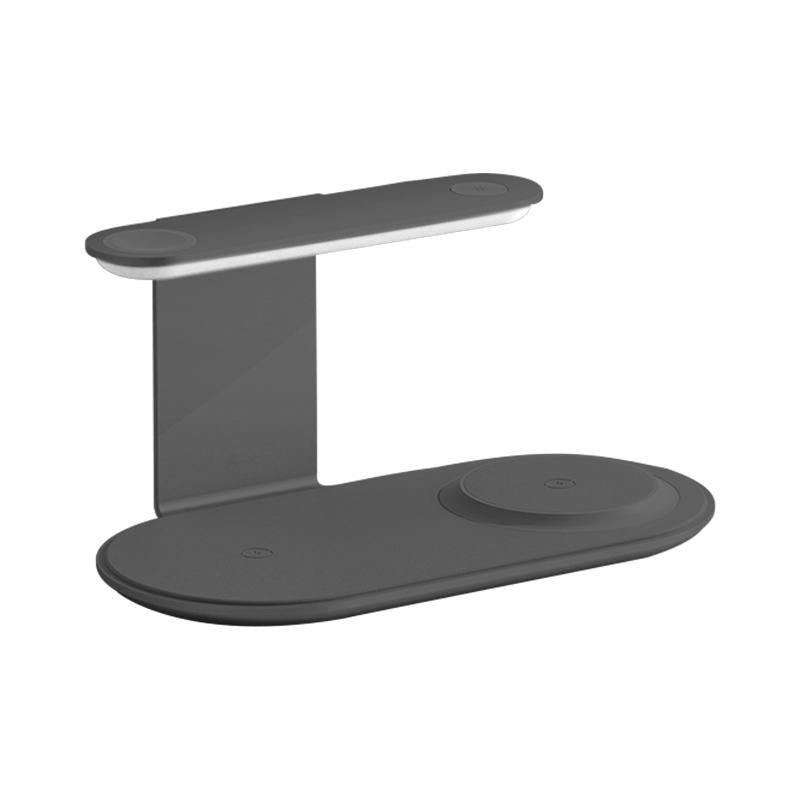 3 In 1 Wireless Charger With Night Light 15W - Black Tristar Online