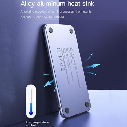 2 In 1 Magnetic Wireless Charger Grey Tristar Online