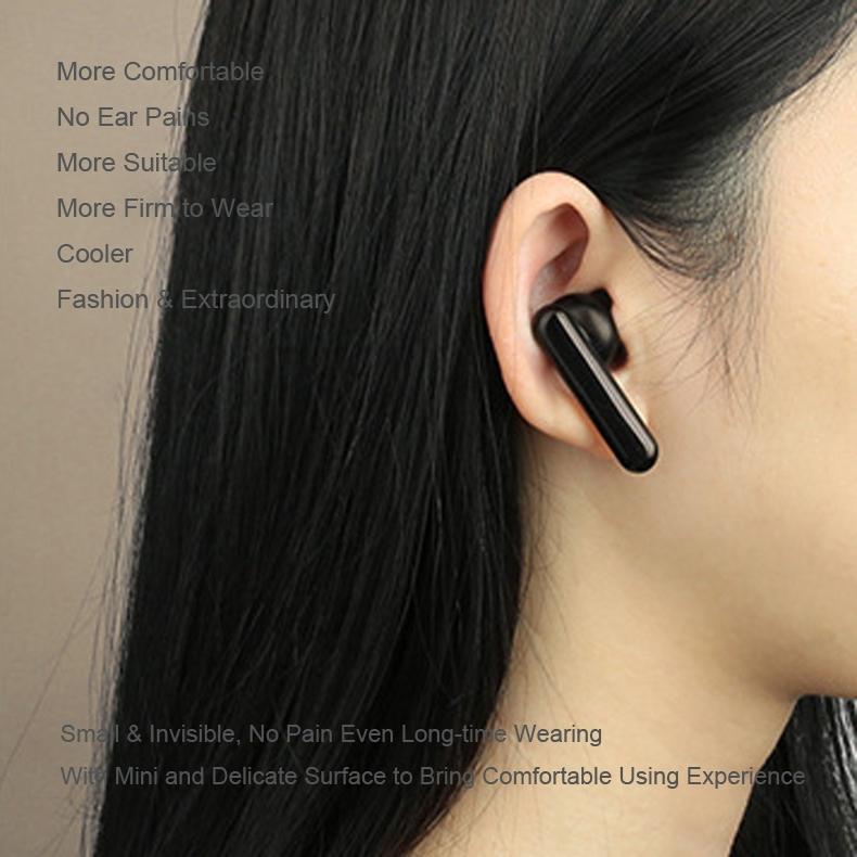 Mini Touch Control Tws Wireless Earphones with Mic & Charger Box - Black Tristar Online