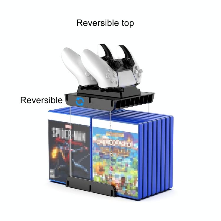 Wall-mounted Game Card Cd Storage Bracket - Black Tristar Online