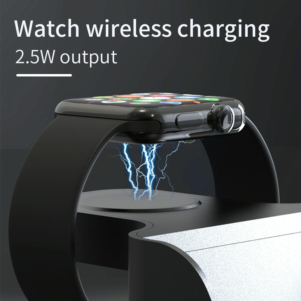 15W 6 In 1 Magnetic Wireless Charger With Clock For Iwatch / Airpods Tristar Online
