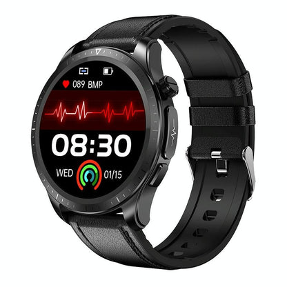 Smart Watch With Heart / Blood Monitoring - Black Tristar Online