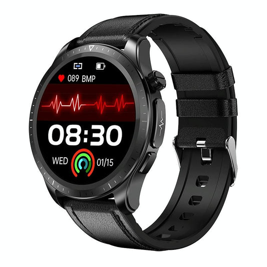 Smart Watch With Heart / Blood Monitoring - Black Tristar Online