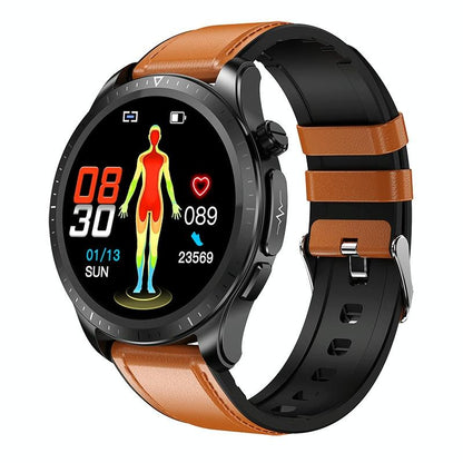 Smart Watch With Heart / Blood Monitoring - Black Tristar Online