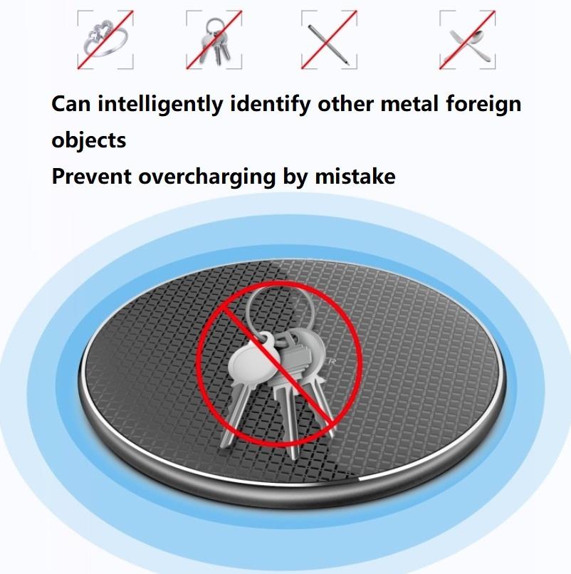 2 Pack Universal 10W Aluminum Wireless Charger With 1M Cable Tristar Online