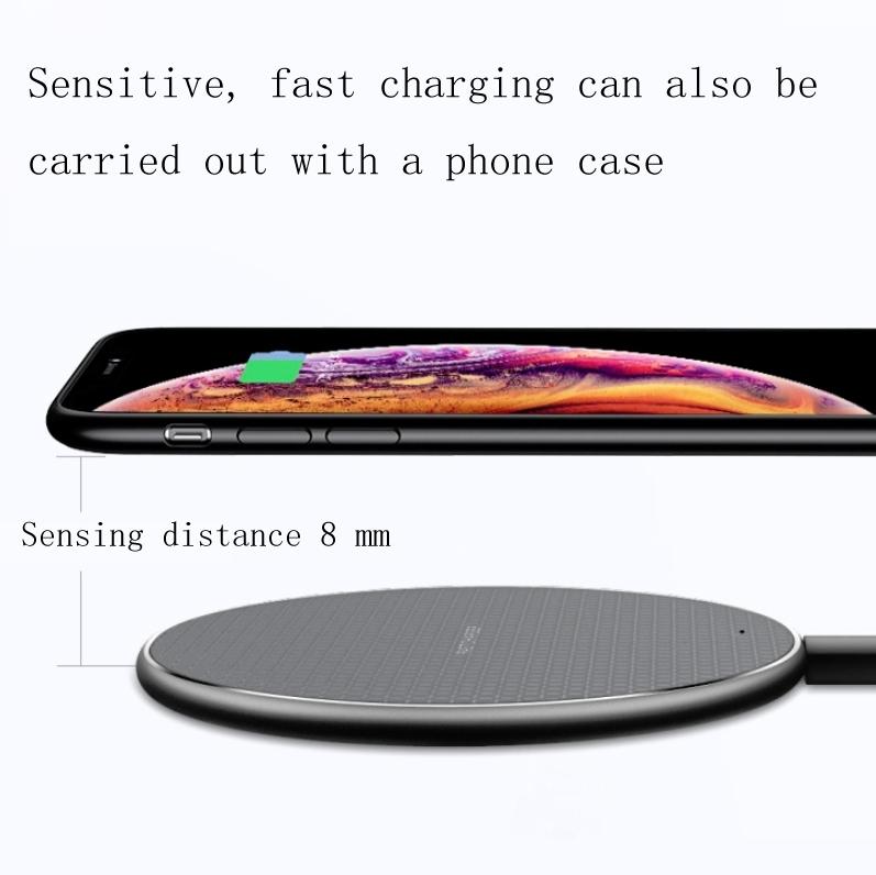 2 Pack Universal 10W Aluminum Wireless Charger With 1M Cable Tristar Online