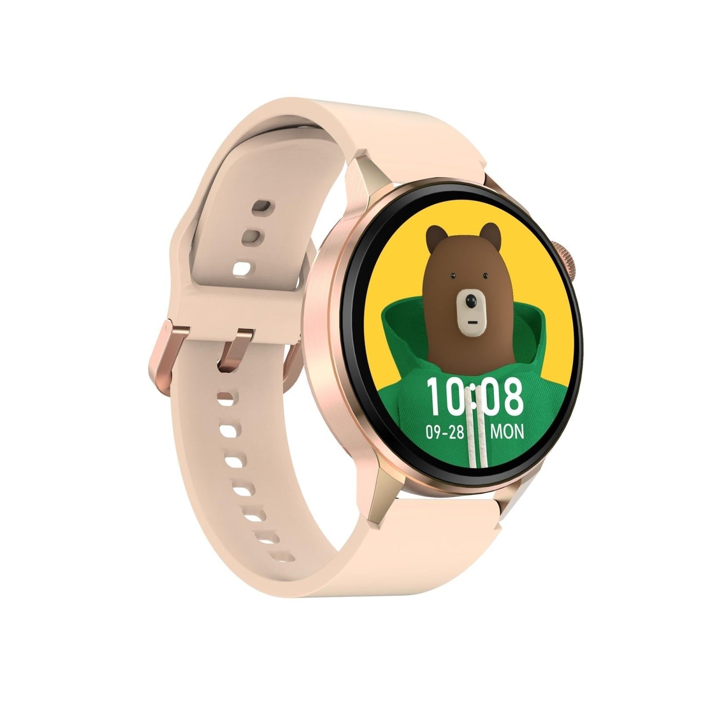 Silicone Band Smart Watch With Colour Screen - Black Tristar Online