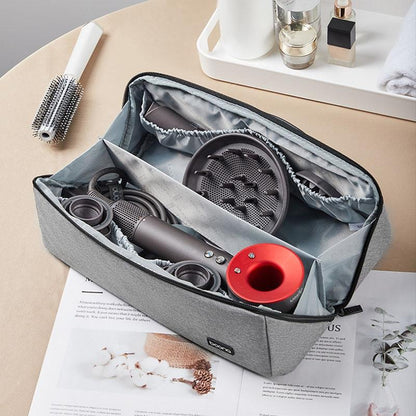 Waterproof Hair Dryer Storage Bag Large Capacity - Gray Tristar Online