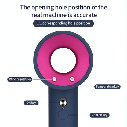 Shockproof Silicone Case For Dyson Hair Dryer - Pink Tristar Online