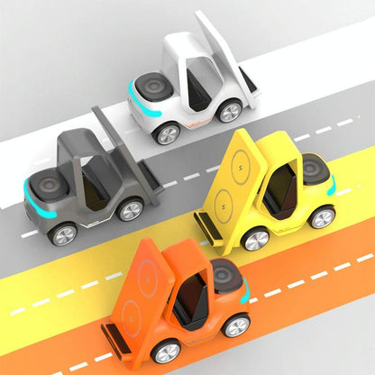 15W 3 In 1 Forklift Wireless Charger With Led Light - Gray Tristar Online