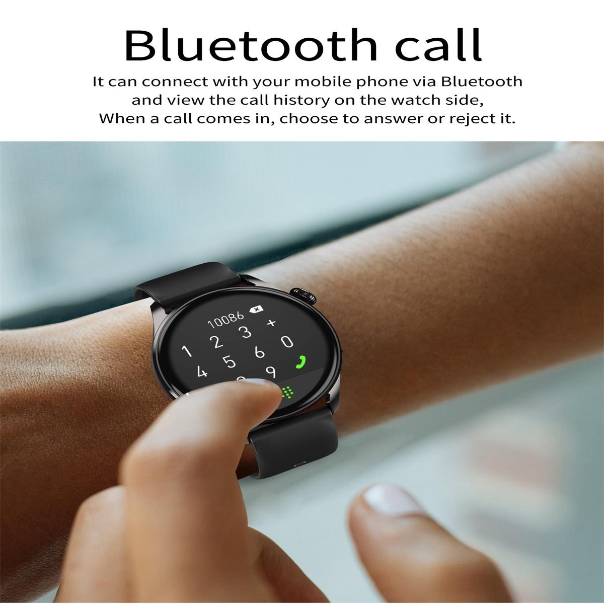 Smart Watch With Heart Rate And Blood Pressure Monitoring - Colour Screen - Black Tristar Online