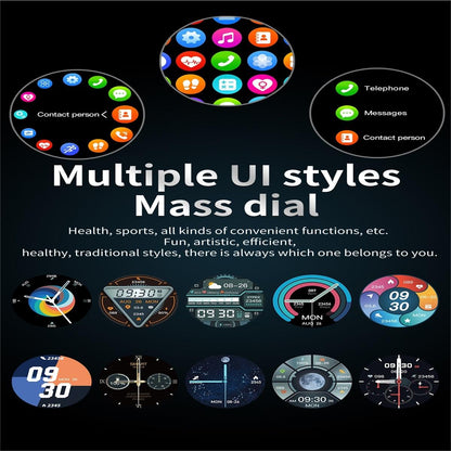 Smart Watch With Heart Rate And Blood Pressure Monitoring - Colour Screen - Black Tristar Online