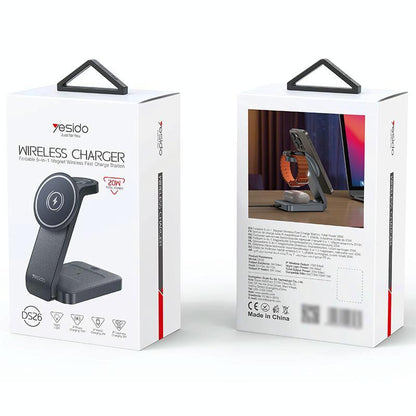 4 In 1 Magnetic Wireless Charging Stand With Night Light Tristar Online