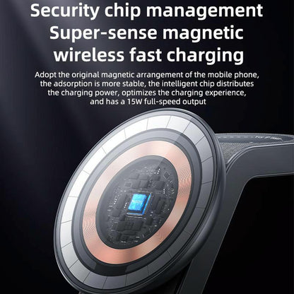 4 In 1 Magnetic Wireless Charging Stand With Night Light Tristar Online